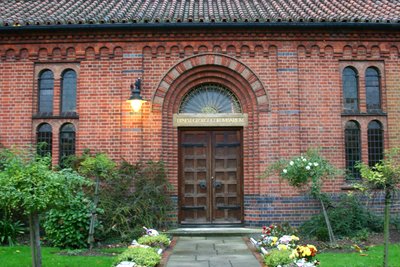 Exterior del Columbarium, completado en 1911 de Ernest George